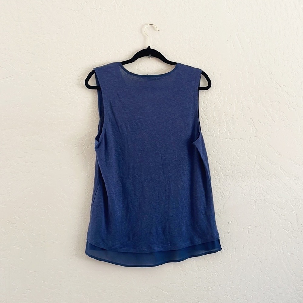 Sanctuary Blue Sleeveless Top - Picture 4 of 7
